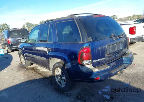 2004 Chevrolet Trailblazer Ls из США, поврежденный, VIN 1GNDS13S642131854
